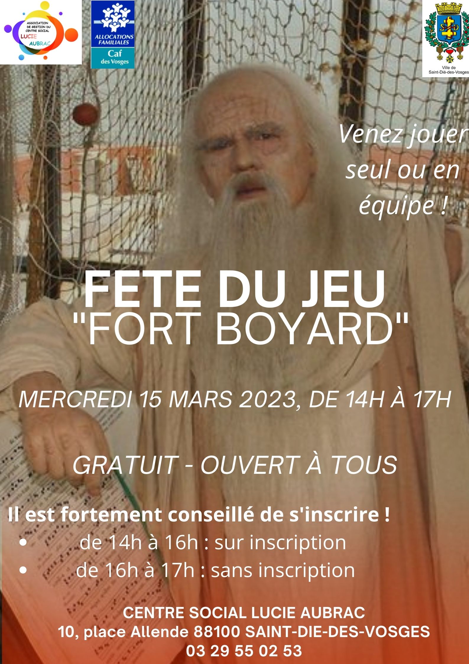 Fete du jeu Fort Boyard 15-03-2023