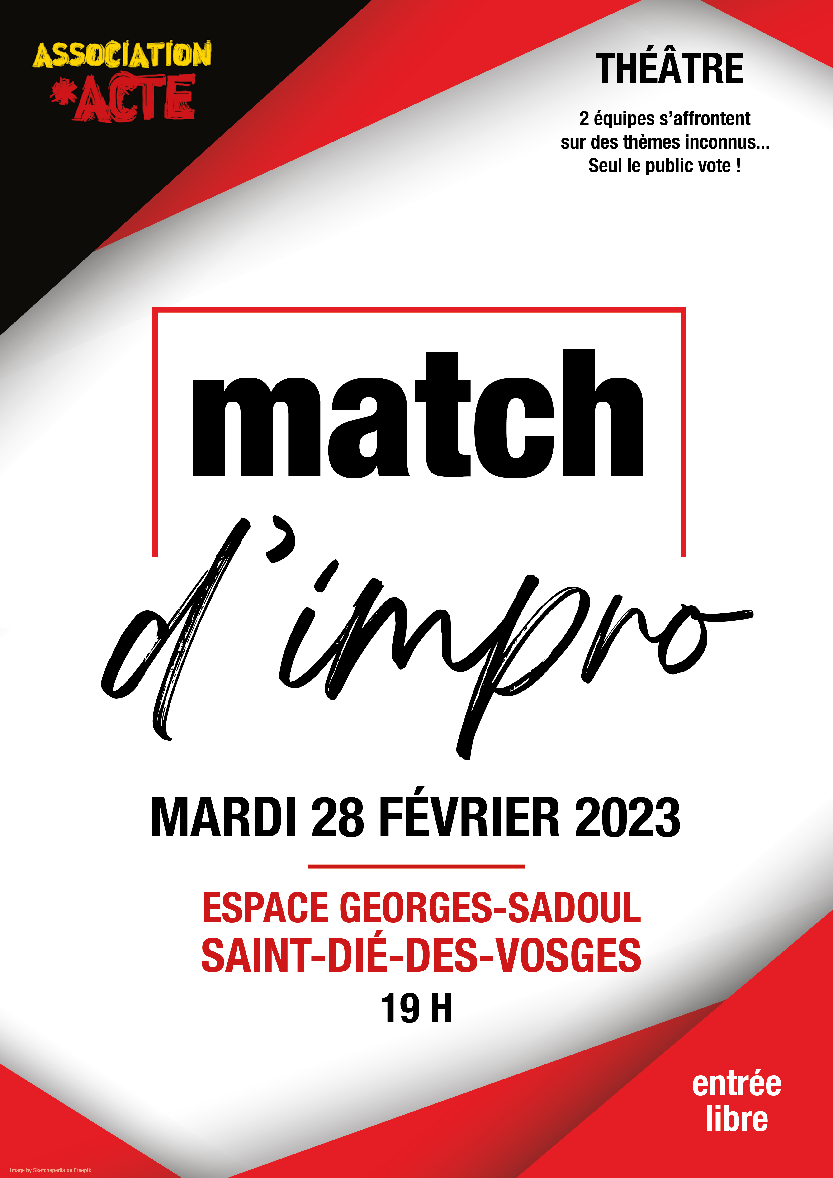 match d'impro 28-02-2023